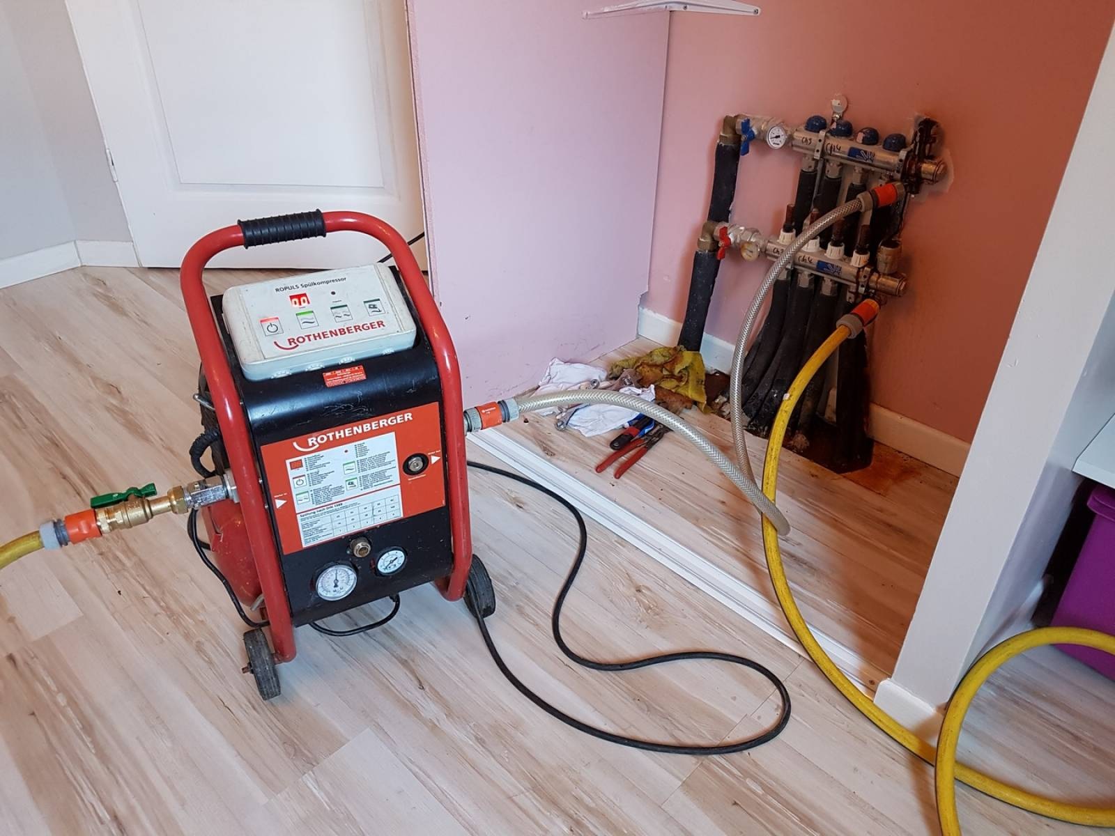 Petrol İş Protherm Hermetik Şofben Petek Temizliği